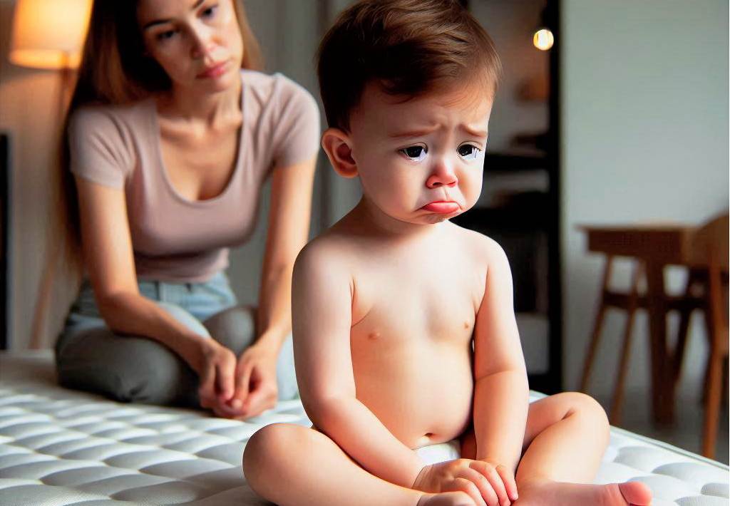 Bebe com Testículos Retráteis